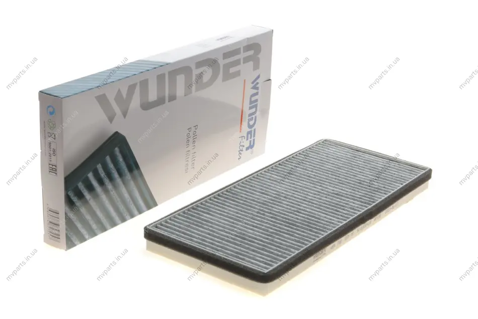 Фільтр салону MB Sprinter/VW LT 96- (вугільний) WPK 700 WUNDER FILTER WPK-700 (фото 1)