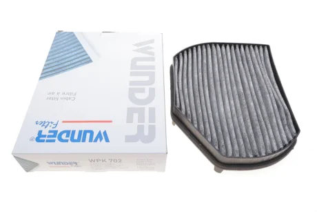Фільтр салону MB C-class (W202)/CLK (A208)/E (W210)/SLK (R170) (вугільний) WPK 702 WUNDER FILTER WPK-702