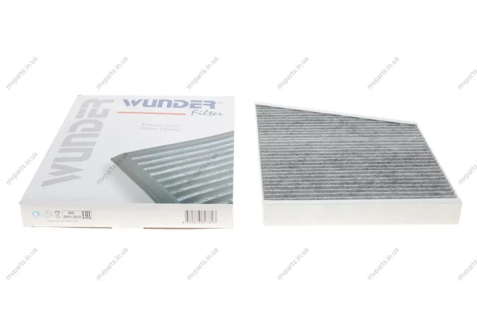 Фільтр салону MB E-class (W211) (вугільний) WPK 708/1 WUNDER FILTER WPK-708-1 (фото 1)