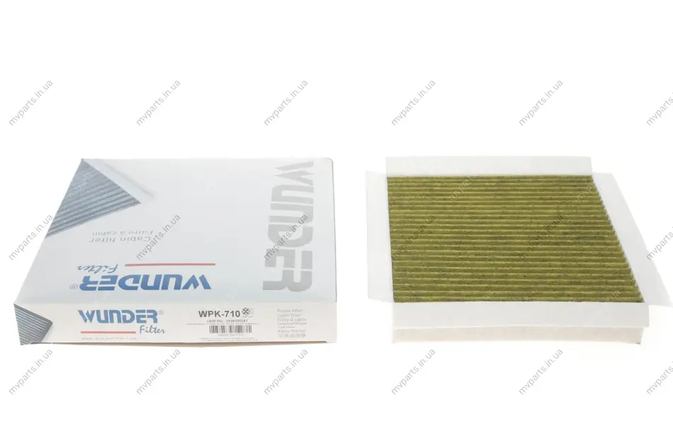 Фільтр салону MB ML (W163) (вугільний) WPK 710 WUNDER FILTER WPK-710 (фото 1)