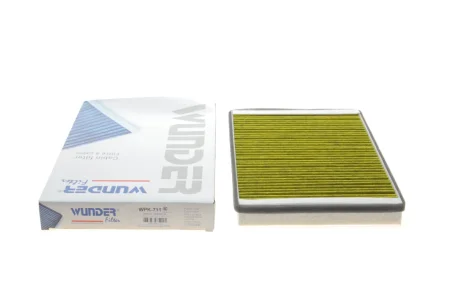 Фільтр салону MB A-class (W168) 97-04 (вугільний) WPK 711 WUNDER FILTER WPK-711