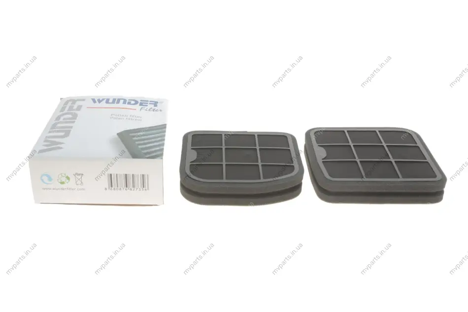 Фільтр салону MB E-class (W210) -00 (вугільний) WPK 714 WUNDER FILTER WPK-714 (фото 1)