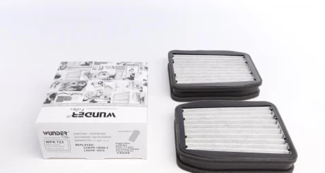 Фільтр салону MB E-class (W211) 02-09 (вугільний) WPK 723 WUNDER FILTER WPK-723