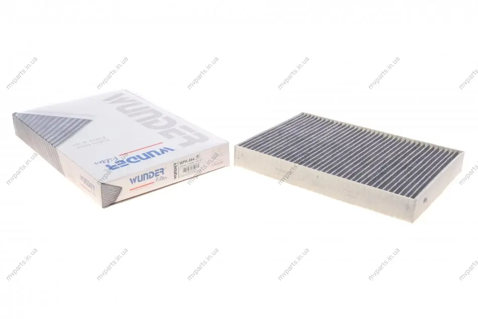 Фільтр салону Volvo S90 II/V60 II/V 90 II/XC 60 II/XC 90 II 14- (вугільний) WPK 854 WUNDER FILTER WPK-854 (фото 1)