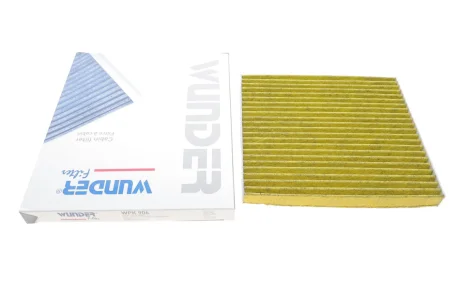 Фільтр салону Toyota Avensis/Corolla 00- (вугільний) WPK 906 WUNDER FILTER WPK-906