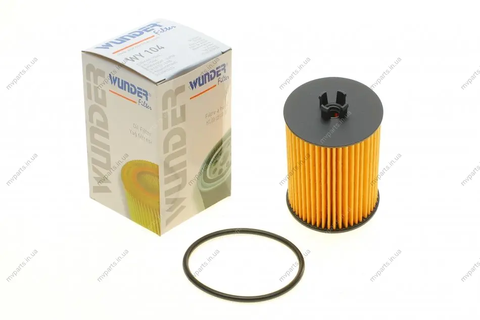 Фільтр масляний Audi A6/A7/Q5/Skoda Superb 15- WY 104 WUNDER FILTER WY-104 (фото 1)