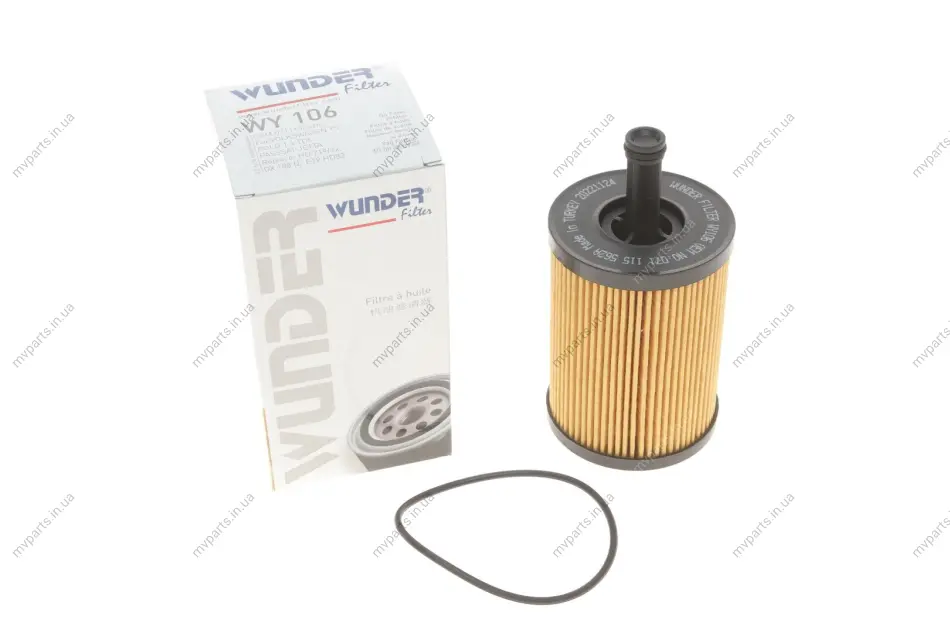 Фільтр масляний VW T5/Caddy III 03- WY 106 WUNDER FILTER WY-106 (фото 1)