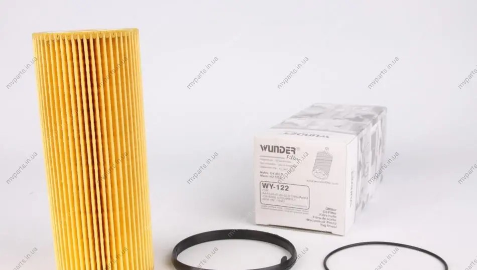 Фільтр масляний VW Touareg 3.0TSI 10- WY 122 WUNDER FILTER WY-122 (фото 1)