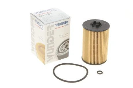 Фільтр масляний VW Passat/Caddy/T5 1.6/2.0TDI 14- WY 123 WUNDER FILTER WY-123