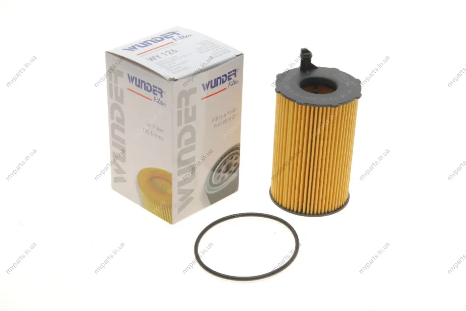 Фільтр масляний VW Touareg 3.0TDI 11- WY 126 WUNDER FILTER WY-126 (фото 1)