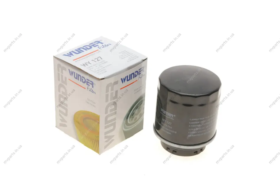 Фільтр масляний VW Caddy III 1.2TSI 10- WY 127 WUNDER FILTER WY-127 (фото 1)