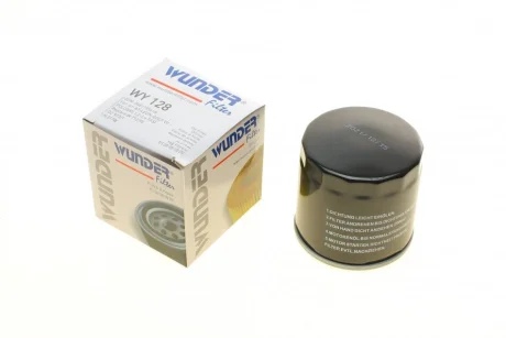 Фільтр масляний VW Caddy IV 1.0-1.6TSI / Golf VI/VII/Seat WY 128 WUNDER FILTER WY-128