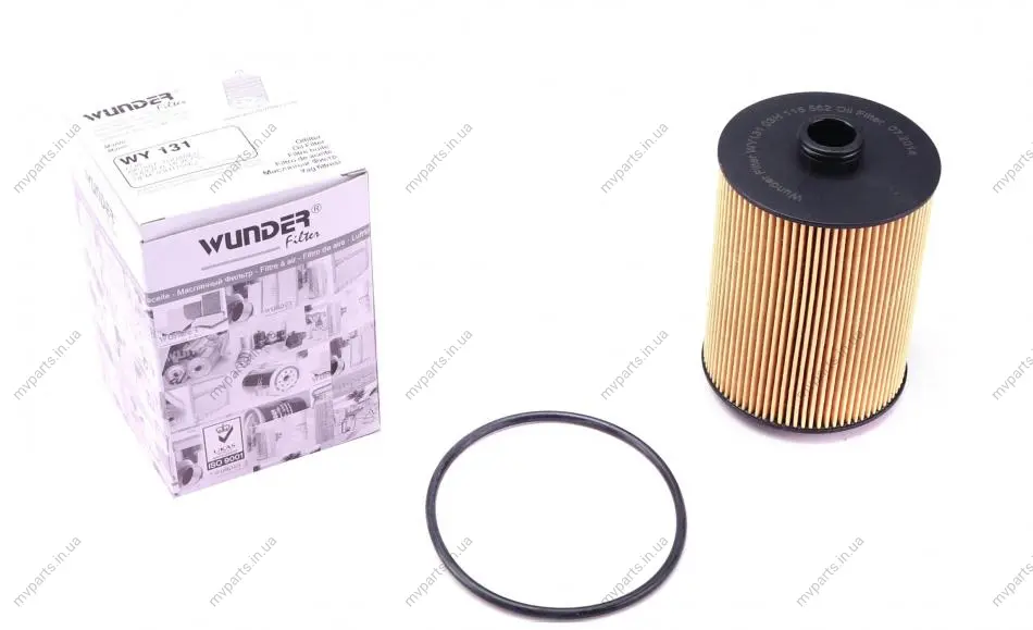 Фільтр масляний VW Passat/Touareg 3.6 V6 FSI 10- WY 131 WUNDER FILTER WY-131 (фото 1)