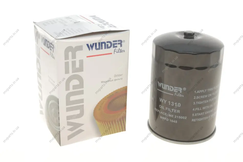 Фільтр масляний Mitsubishi Pajero 2.8TDI/3.2DI-D WY 1310 WUNDER FILTER WY-1310 (фото 1)