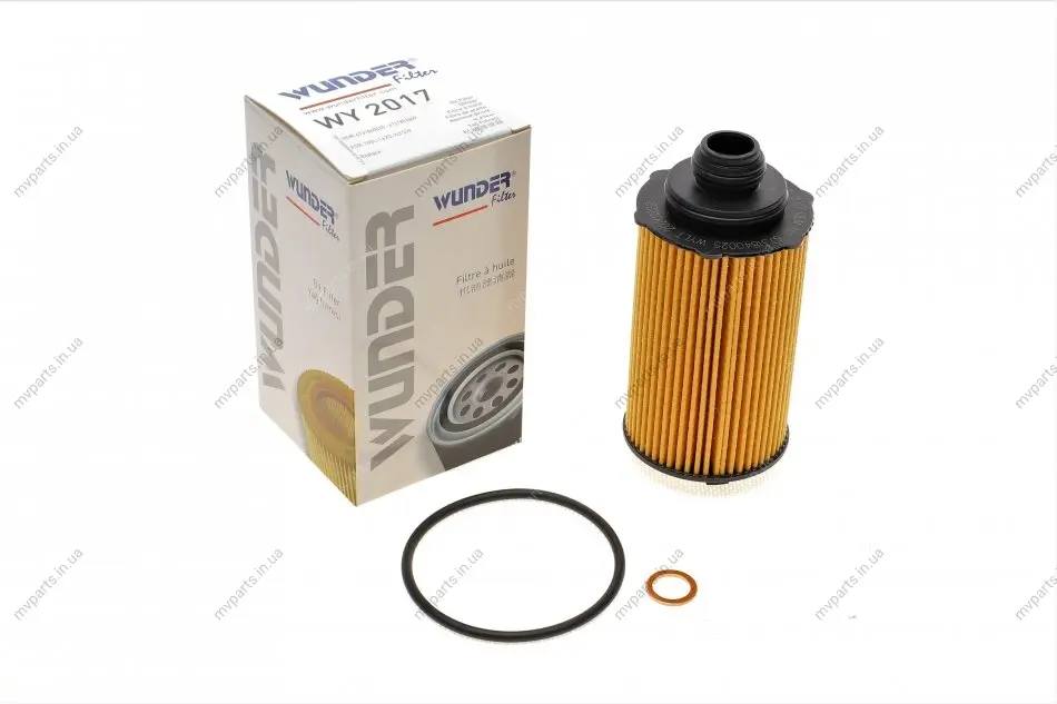 Фільтр масляний SsangYong Rexton 2.0Xdi 18- WY 2017 WUNDER FILTER WY-2017 (фото 1)