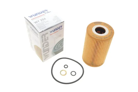 Фільтр масляний BMW 3 (E36) 1.6/1.8/1.9 95- WY 204 WUNDER FILTER WY-204