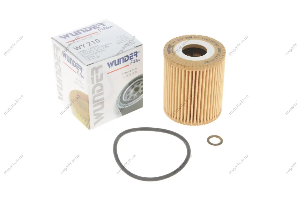 Фільтр масляний BMW 530D WY 210 WUNDER FILTER WY-210 (фото 1)