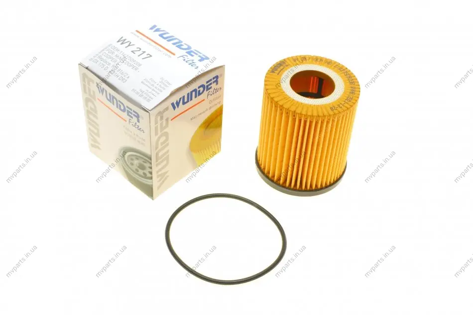 Фільтр масляний MINI Cooper 1.6 i 01-08/Fiat Tipo 1.6 i 15- WY 217 WUNDER FILTER WY-217 (фото 1)