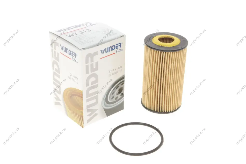 Фільтр масляний Opel Astra 1.0-1.8/Combo 1.4i 16V 05- WY 313 WUNDER FILTER WY-313 (фото 1)