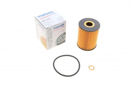 Фільтр масляний Chevrolet Captiva/Cruze/Epica/Lacetti/Nubira/Opel Antara 2.0D 05- WY 351 WUNDER FILTER WY-351