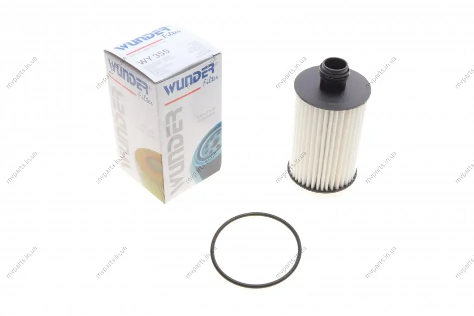 Фільтр масляний Chevrolet Captiva/Cruze/Orlando/Opel Antara 2.0D/2.2D 10-/Dodge Ram 1500 3.0CRD 18- WY 355 WUNDER FILTER WY-355 (фото 1)