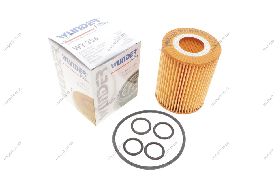Фільтр масляний Opel Astra 1.7CDTI 07- WY 356 WUNDER FILTER WY-356 (фото 1)