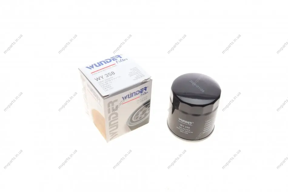 Фільтр масляний Opel Astra K 1.4 15- WY 358 WUNDER FILTER WY-358 (фото 1)