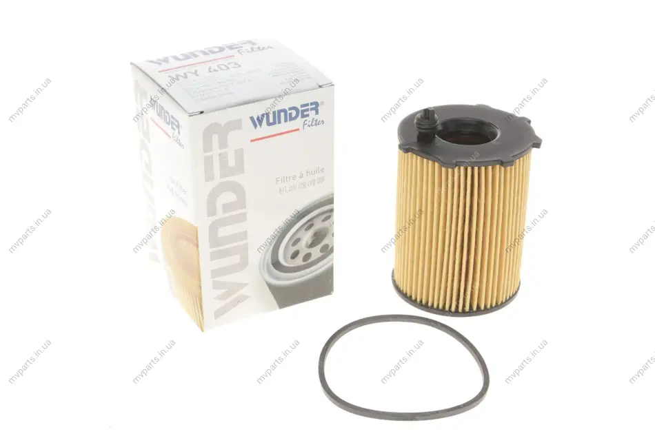 Фільтр масляний Fiat Scudo/Citroen Berlingo 1.6JTD/HDI 07- WY 403 WUNDER FILTER WY-403 (фото 1)
