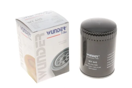 Фільтр масляний Fiat Ducato/Iveco 2.3JTD 02-06 WY 445 WUNDER FILTER WY-445