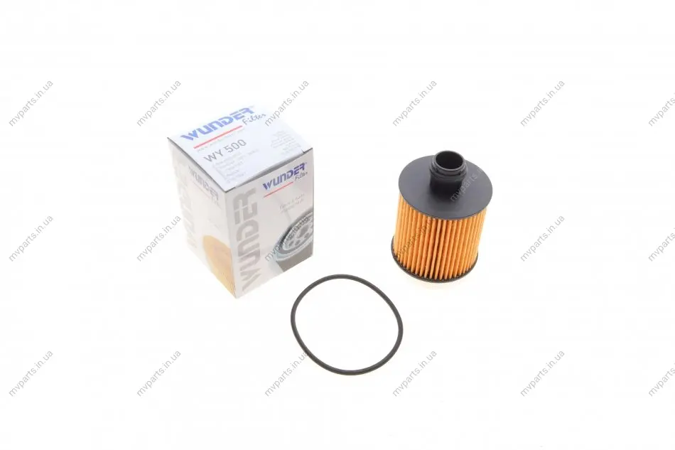 Фільтр масляний Fiat Doblo/Fiorino/Punto/Qubo 1.3 D Multijet 13- (OE) WY 500 WUNDER FILTER WY-500 (фото 1)