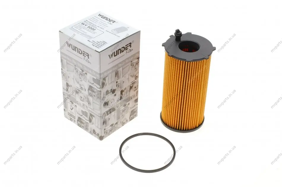 Фільтр масляний Jeep Cherokee 04-/Dodge Nitro 2.8CRD 06-12 WY 5000 WUNDER FILTER WY-5000 (фото 1)