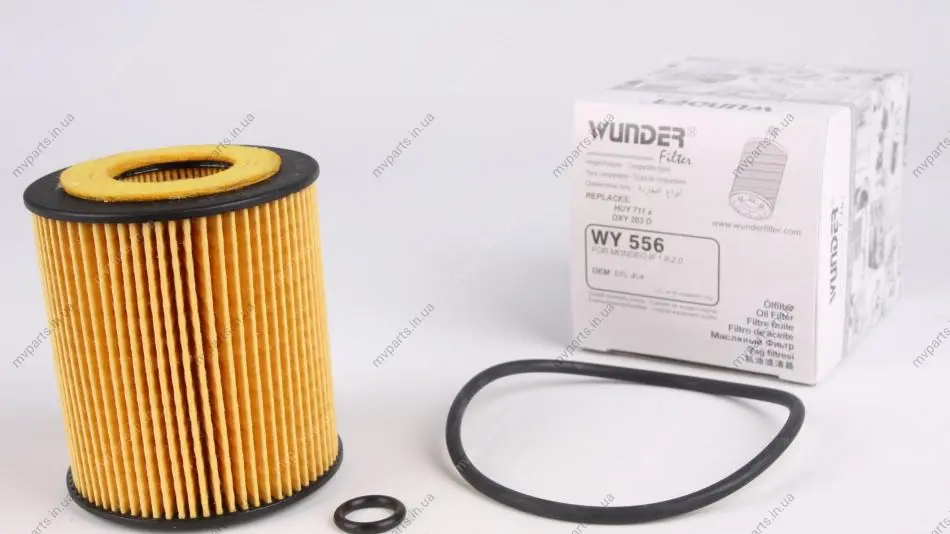 Фільтр масляний Mazda 3/6 2.3 02- WY 556 WUNDER FILTER WY-556 (фото 1)