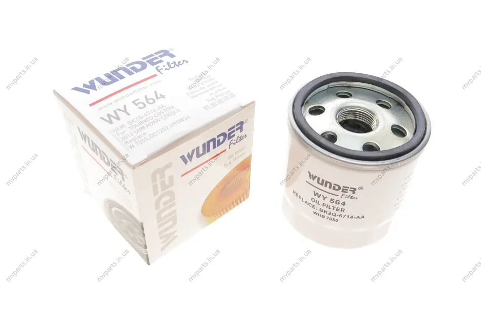 Фільтр масляний Citroen Jumper/Ford Tourneo/Transit/Land Rover Defender/Peugeot Boxer 2.2D/2.4D 06- WY 564 WUNDER FILTER WY-564 (фото 1)