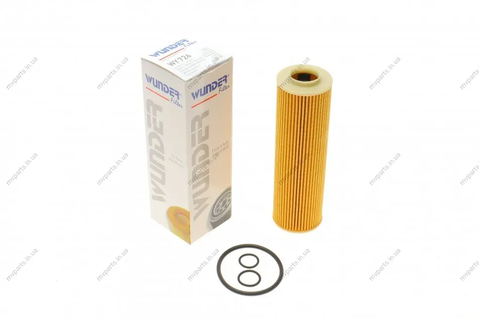 Фільтр масляний MB E-class (W212/C207)/C-class (W204/C204) 1.8 07- WY 726 WUNDER FILTER WY-726 (фото 1)
