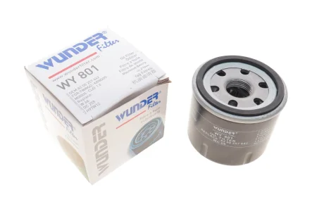 Фільтр масляний Renault Kangoo 1.2 97-09 (бензин) WY 801 WUNDER FILTER WY-801