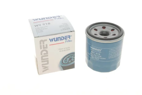 Фільтр масляний Renault Laguna 2.0i 16V 07- WY 918 WUNDER FILTER WY-918