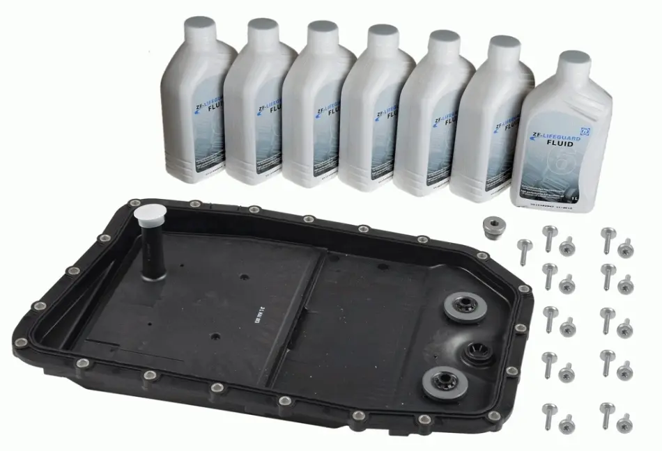 Комплект для заміни оливи АКПП BMW 3/5/7 LifeguardFluid 6 (+ масло) 1068.298.062 ZF 1068-298-062 (фото 1)