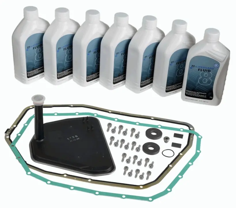 Комплект для заміни оливи АКПП Audi A6/A8/VW Phaeton 3.7-6.0 02-11 LifeguardFluid 8 (+ масло) 1071.298.027 ZF 1071-298-027 (фото 1)
