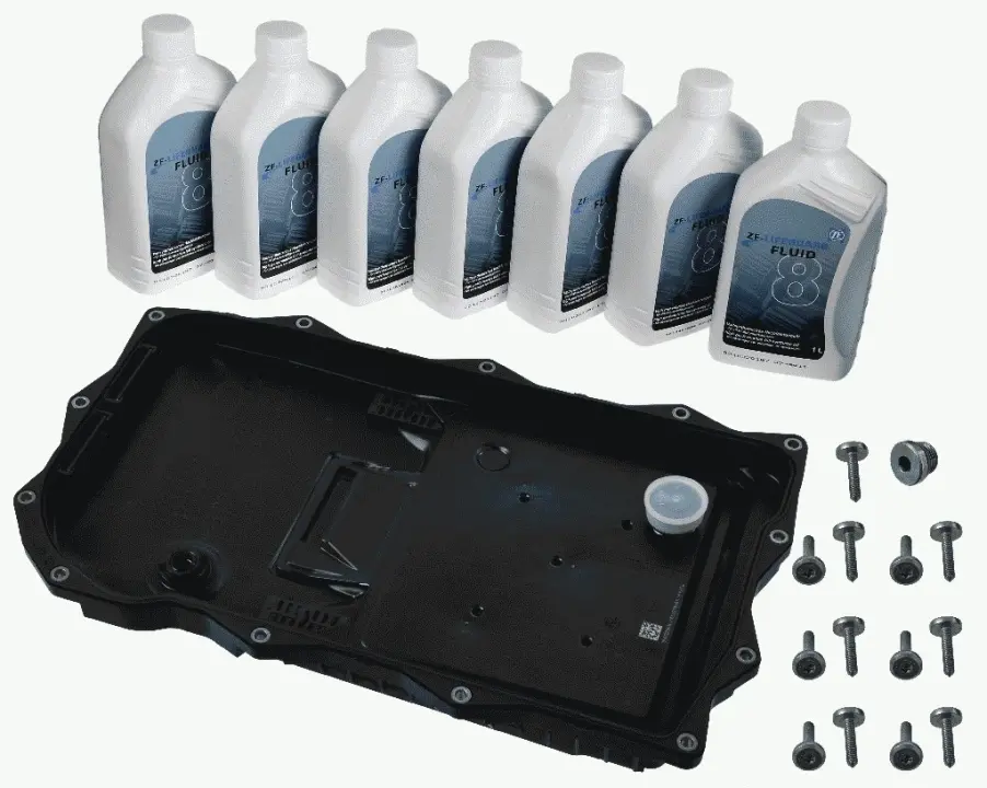 Комплект для заміни оливи АКПП BMW 3/5/7 LifeguardFluid 8 (+ масло) 1087.298.365 ZF 1087-298-365 (фото 1)