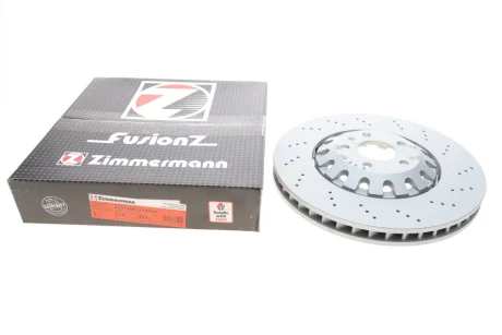 Диск гальмівний (передній) Audi A6/Q7 15- (375x36) 100.3374.70 ZIMMERMANN 100-3374-70