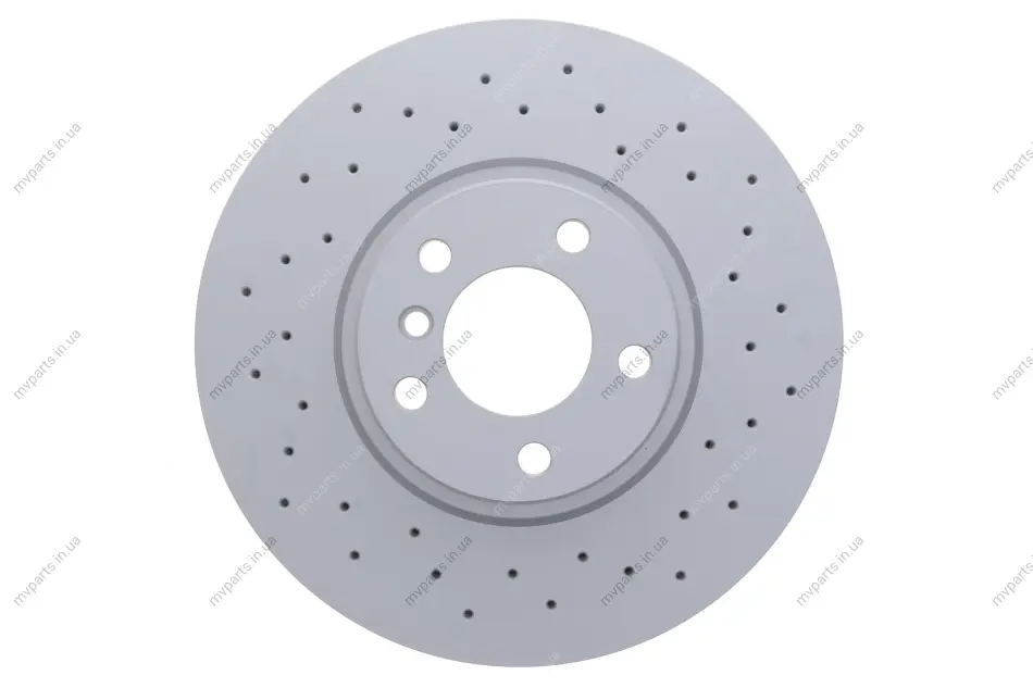 Диск гальмівний (передній) BMW X5 (E70/F15/F85)/X6 (E71/E72/F16/F86) 07- (348x30) (з отворами (вент.) 150.3448.52 ZIMMERMANN 150-3448-52 (фото 1)
