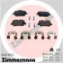 Колодки гальмівні (задні) BMW 3 (G20/G80/G28)/4 (G22/G82) 18- 21421.165.2 ZIMMERMANN 21421-165-2 (фото 1)