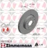 Диск гальмівний (передній) Fiat Sedici/Suzuki SX4 06-(280x22) 230.2378.20 ZIMMERMANN 230-2378-20 (фото 1)
