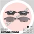 Колодки гальмівні (передні) Citroen C4/Peugeot 307 03- (Ate-Teves) 23589.190.1 ZIMMERMANN 23589-190-1 (фото 6)