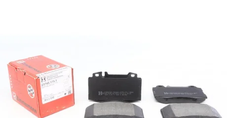 Колодки гальмівні (передні) MB C-class (W203/S202/S203)/CLK 1.8-5.5 99-10 (Brembo) 23745.175.1 ZIMMERMANN 23745-175-1