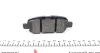 Колодки гальмівні (задні) Renault Koleos/Nissan Juke/Qashqai/X-Trail/Suzuki 08- (Akebono) 23871.138.1 ZIMMERMANN 23871-138-1 (фото 2)