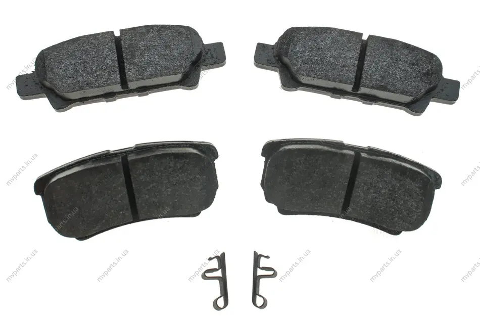 Колодки гальмівні (задні) Mitsubishi Outlander/Lancer 1.3-2.4 03- (Akebono) 24014.155.1 ZIMMERMANN 24014-155-1 (фото 1)