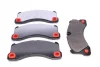 Колодки гальмівні (передні) Porsche Cayenne 07-/VW Touareg 02- (Brembo) 24553.160.1 ZIMMERMANN 24553-160-1 (фото 4)