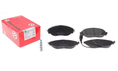 Колодки гальмівні (передні) Audi A3/Skoda Octavia III/VW Passat/Golf 13- (TRW) (з датчиком) 24738.200.2 ZIMMERMANN 24738-200-2