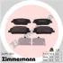 Колодки гальмівні (передні) Hyundai Veloster/I30/ Kia Ceed 11- (Sumitomo) 24915.170.1 ZIMMERMANN 24915-170-1 (фото 1)